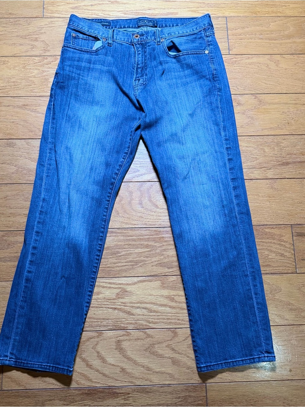 Lucky Brand Men's Medium Blue Relaxed Jeans